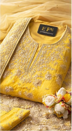 Mustard Gold Festive Set